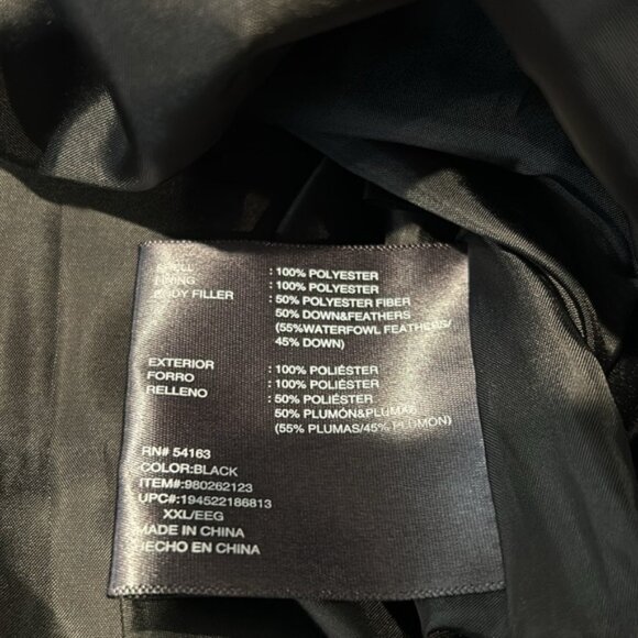 Kenneth Cole Reaction Heavy Hooded Puffer Coat Size XXL excellent like new - Picture 6 of 7